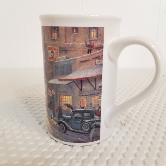 Thomas Kinkade Christmas Town Coffee Mug - Picture 2 of 8